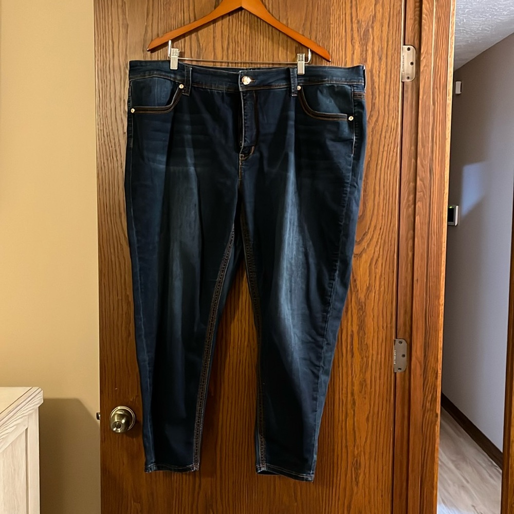 Melissa McCarthy Seven7 Jeans womens size 24 Slimming Silhouette system Pencil